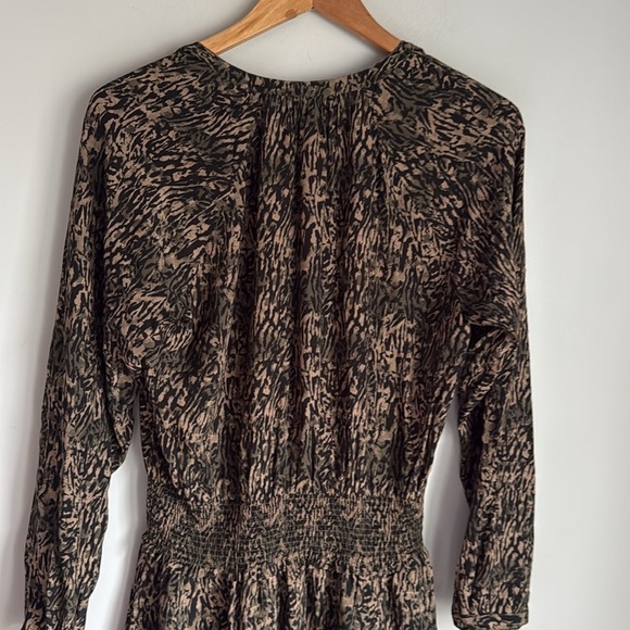 Rails Jasmine Smocked Waist Mini Dress Medium - Picture 9 of 13